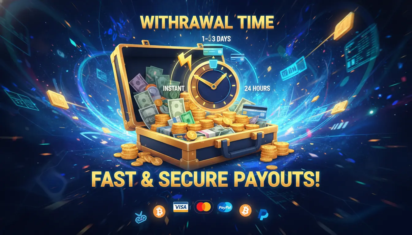 Uttagstid hos Ibet casino